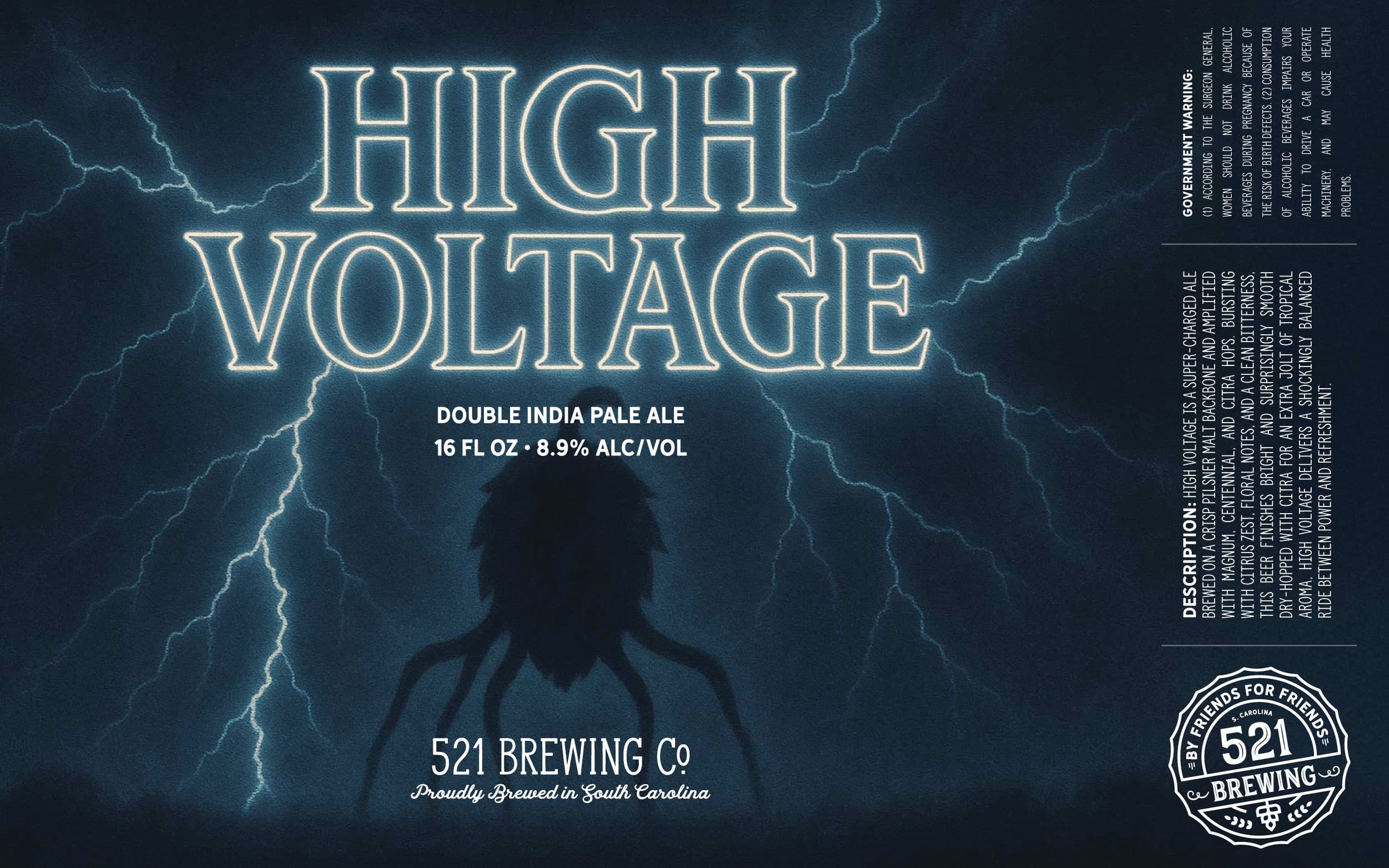 High Voltage — packaging and brand design